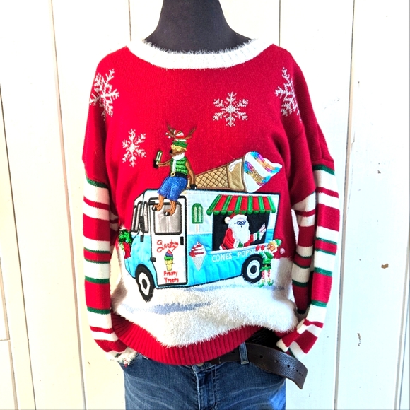 Ugly Christmas Sweater XL - Picture 2 of 9
